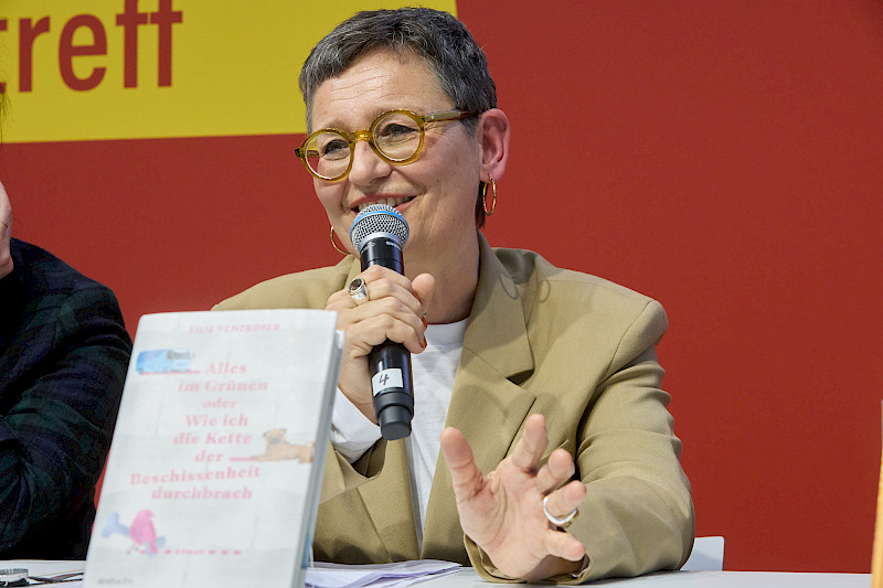 Moderatorin und Jurymitglied Christine Knödler