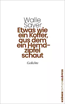 Cover: Etwas wie ein Koffer, aus dem ein Hemdzipfel schaut