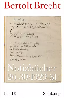 Cover: Notizbücher 26-30, 1929-1931