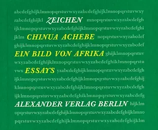 Cover: Ein Bild aus Afrika. Essays
