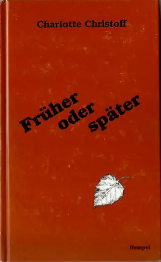 Cover: Früher oder später