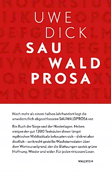 Cover: Sauwaldprosa