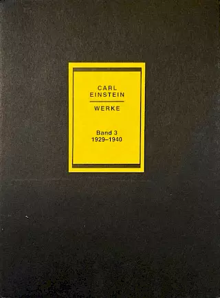 Cover: Werke, Band III