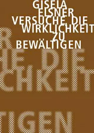 Cover: Versuche, die Wirklichkeit zu bewältigen