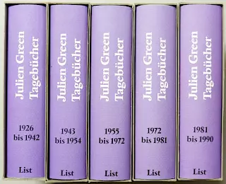 Cover: Tagebücher 1926–1990; 5 Bände