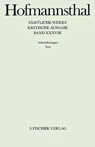 Cover: Aufzeichnungen