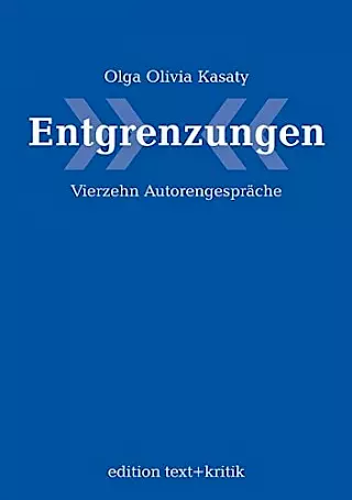 Cover: Entgrenzungen. Vierzehn Autorengespräche
