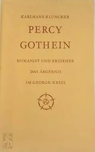 Cover: Percy Gothein