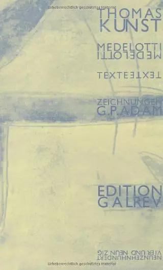 Cover: Medelotti. Texte (mit Zeichnungen von G.P. Adam)