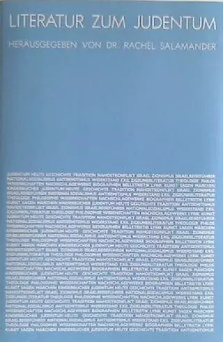 Cover: Literatur zum Judentum