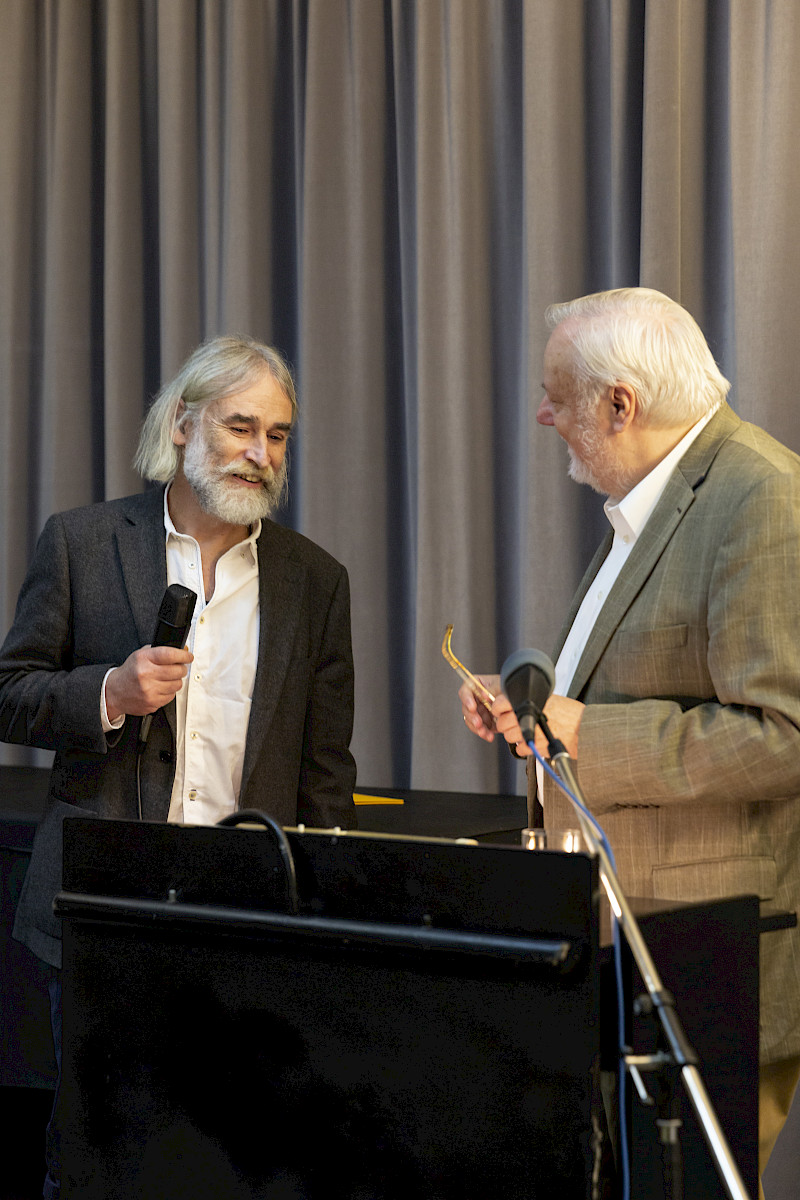 Jens Wonneberger (li.) und Wend K&auml;ssens