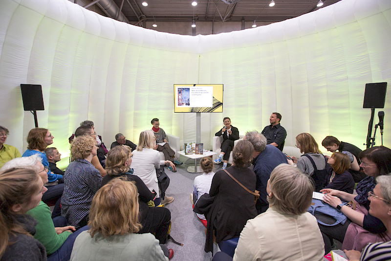 v. l. n. r.: Josephine Mark, Christine Kn&ouml;dler, Werner Rohner