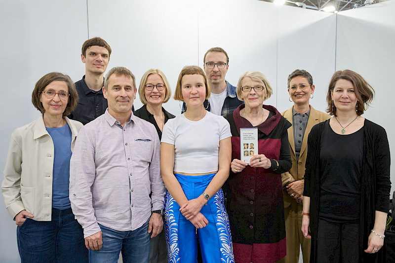 v.l.n.r.: Bettina Fischer, David Blum, Ralf Schweikart, Iris Kruse, Caroline Wahl, Andreas Langer, Regula Venske, Christine Knödler, Mareike Krügel